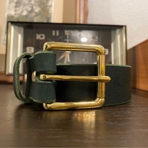 Gustin green belt size 36 NWT